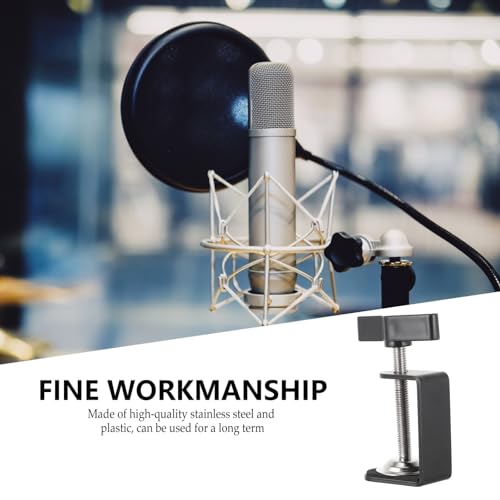 2 Unidades Braçadeiras De Mesa Pequenos Grampos c Braçadeira De Mesa Ajustável Braçadeira De Lâmpada