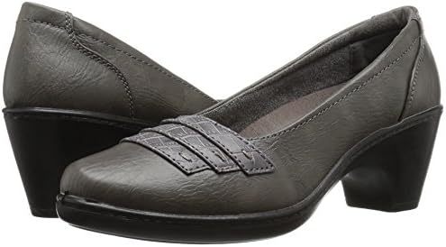 Easy Street Women's Fiona Wedge Pump, Grey/Grey Crocodile, 7.5 N US | Image 6