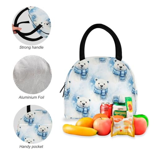Childrens Backpacks, Watercolor Cute Bears Waterproof Backpack, Travel Backpacks for Big Kids and Youth4
