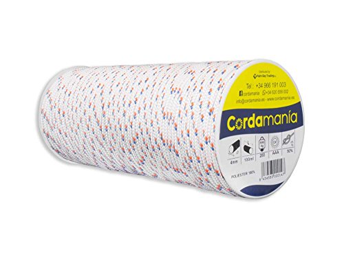 Cordamanía CMDE07CGDZ Cuerda, Blanco, 4 mm Cover