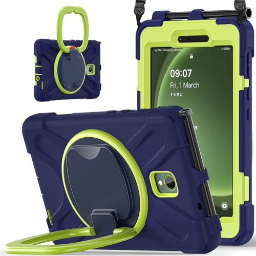 Étui Samsung Galaxy Tab Active5 antichoc avec support rotatif JZ