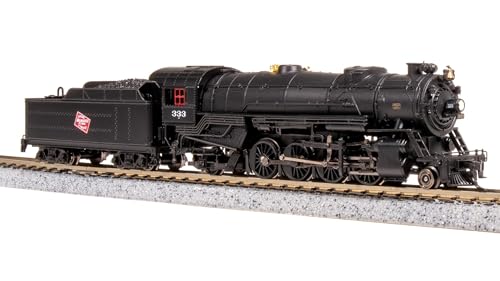 Broadway Limited 7837 USRA Heavy Mikado, MILW 378, Paragon4 Sound/DC/DCC, N Scale