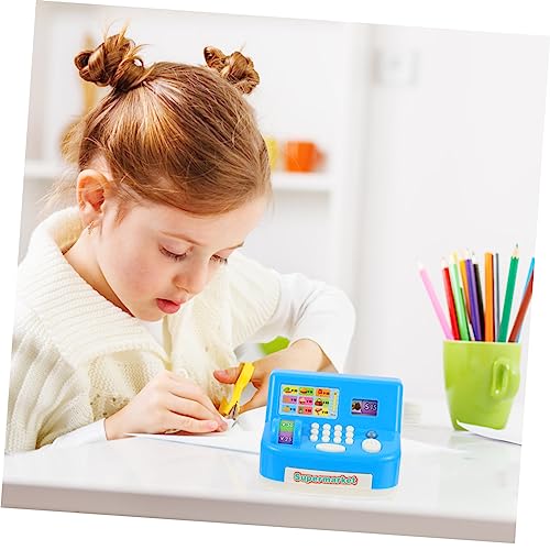 Totority 5 Peças Simulação de caixa registradora jogar caixa registradora para crianças brinquedos e