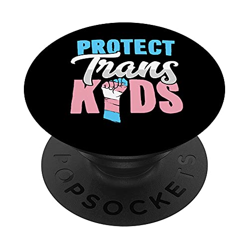 Protect Trans Kids LGBTQ Pride Parade Equal Rights PopSockets PopGrip Intercambiabile