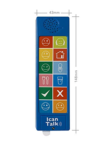 Start2Learn Communication Device For Children – Ican Talk Handheld Kid Communication Device For Kids With Special Needs – Sound Device For Non-Verbal Communication And Speech Delay #TOP5