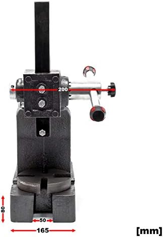 Bild 3 - 2T Drehdornpresse Werkstattpresse Dornpresse Handhebelpresse Gusseisen 2000 kg Presskraft