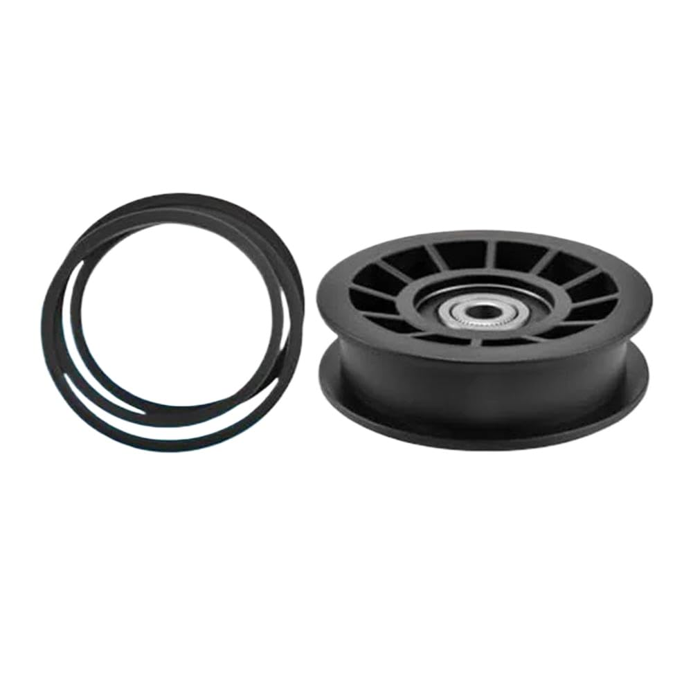 Drive Idler Pulley and Drive Belt Replacement Kit Compatible with Z254F, CZ3815, CZ4217, RZ4623, Z5426 (2007–2012), Z4824 (2007–2012), 460ZX, and 541ZX Lawn Mowers