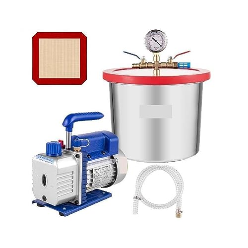 Bombas de vacío, Bomba de vacío, 4CFM 1/3HP Refrigerante HVAC Bomba de vacío Refrigeración con cámara de vacío Kit de desgasificación for aire acondicionado doméstico