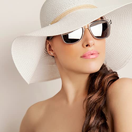 Hoberta Real 14K Solid White Gold Tiny Line Bar Stud Earrings For Women & Girls - Hypoallergenic For Sensitive Ears, Small & Minimalist Jewelry For Gifts #TOP4