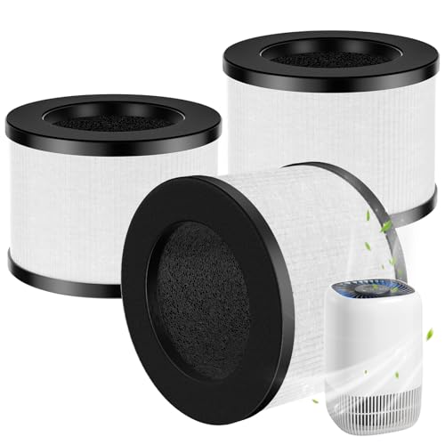 3 Pack DH-JH12 Replacement Filter Compatible with VOOPNU DH-JH12 Air
