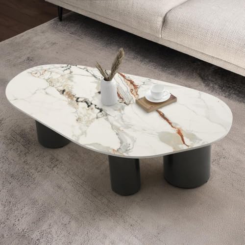 Image of Wakefit Center Table | 1 Yr Warranty | Coffee Table for Living Room Wooden, Tea Table for Living Room Wooden, Sofa Table, Free Installation from Brand, Modern Multi-Functional & Wobble-Free(Sumtr)