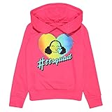 Popgear Herzen von Tiana TT Squad Girls Pullover Hoodie Pink 11-12 Jahre | Girls Hooded Sweatshirt, Childrens Clothes, Tiana Wilson, Kids Birthday Gift Idea