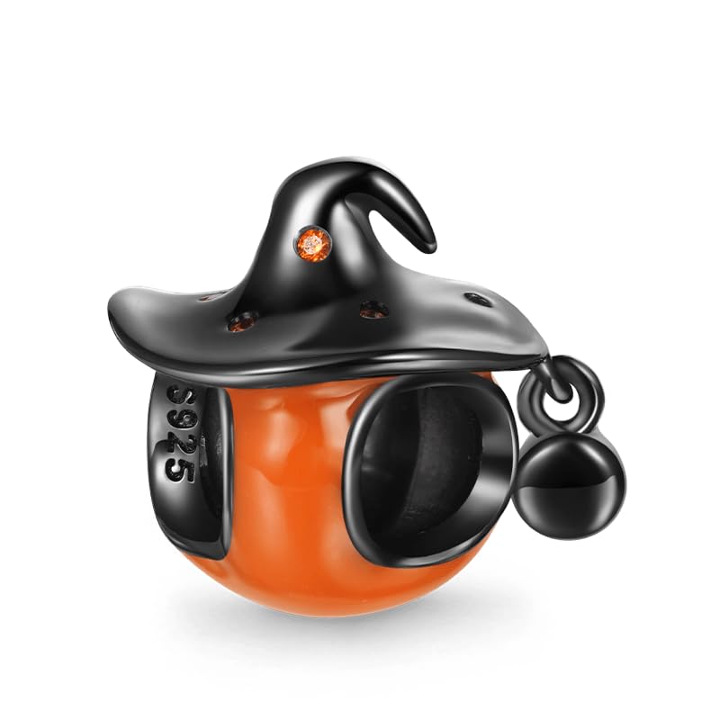 Image of GNOCE Halloween Charm Bracelet Fit Pandora Beads for Women Gift