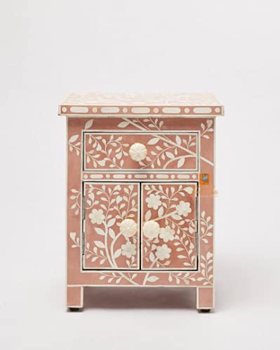 Bone Inlay Nightstand