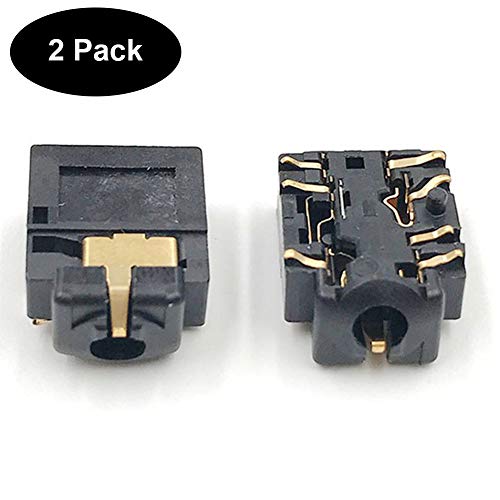 Gamer Gear Microsoft Xbox One Wireless Controller Replacement 3.5mm headphone socket Audio jack port Connector for Xbox One Controllers - Repair your own controller - 2 Pack