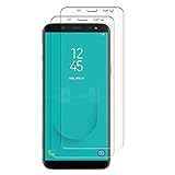 Samsung Galaxy J6 2018 Screen Protector, 9H Hardness Scratch Resistant Ultra Thin Tempered Glass...