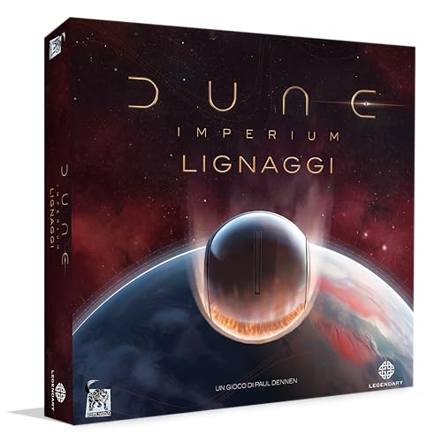 Asmodee Dune - Imperium: Lignaggi, Erweiterung Brettspiel für Dune - Imperium und Dune - Imperium: Insurrezione, italienische Ausgabe
