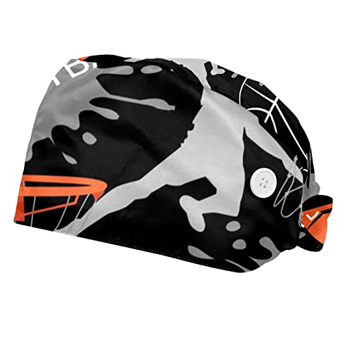 Chapeaux de travail unisexe silhouette basket-ball anti-sueur pour hommes et femmes