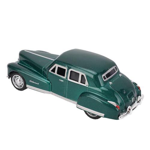 Syrisora Modèle de Voiture Vintage à L'échelle 1:32, Jouet de Collection Classique en Alliage moulé sous Pression avec des Détails époustouflants, pour Cadeaux et Affichage pour Enfants (Vert)