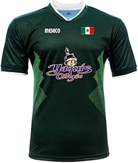 Jersey Mexico Yaquis de Obregon 100% Polyester_Made in Mexico (Large) Green