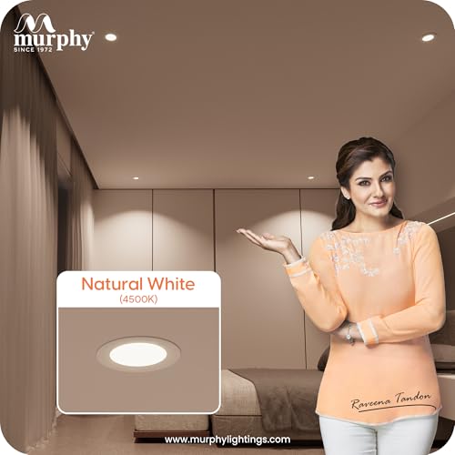 Murphy Flora 7W LED Down Light, Pack of 50, White - Image 6