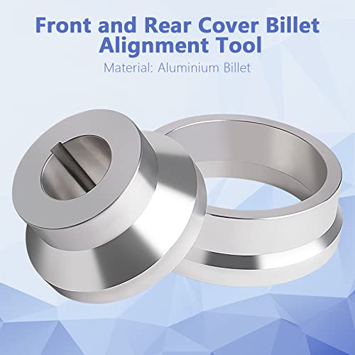 aremnry LS Rear Main Seal Alignment Tool,Front and Rear Cover Billet