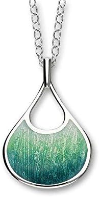 Sterling Silver Elements Pendant, Tundra by Ortak