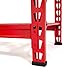 CRAFTSMAN 2-Shelf 3-Foot Tall Stackable Tool Chest Depth Storage Rack, 2-Pack, Red