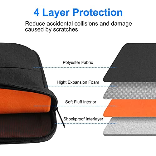 KINDD KINDD Laptop Sleeve Case Cover Bag - 14 Inch Laptop Sleeve Case Tas voor Notebook Ultrabook Case - Image 6