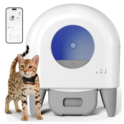 Fumoi High Capacity Self Cleaning Litter Box