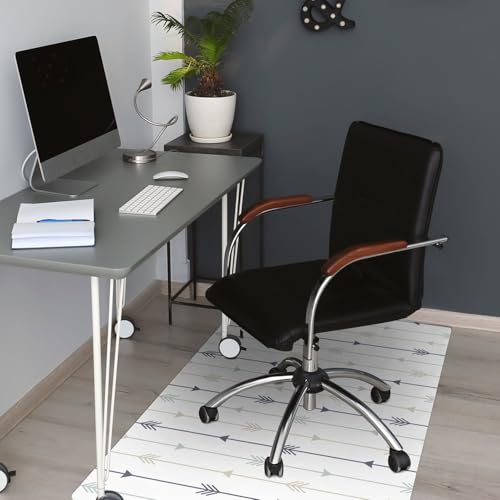 Tapis chaise protège-sol en PVC rectangulaire pour éviter les rayures - 5