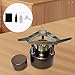 Aosekaa Alcohol Furnace with Drawstring Bag Compact Burning Tea Furnace Camp Furnace Spirit Burner for Household Hiking Kitchen Tool