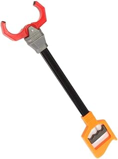 apofly Plastic Retro Robot Hand Arm Claw Toy Reach Out Grabbing Stick Pincher Mini Grabbers for Children Play Robotic Pick Up Pinch Tool Kids Party Bags Colorful 1pc,510mm