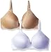 Maidenform Women's Comfort Devotion Wire-Free Demi Bra 2-Pack Bundle (9453)