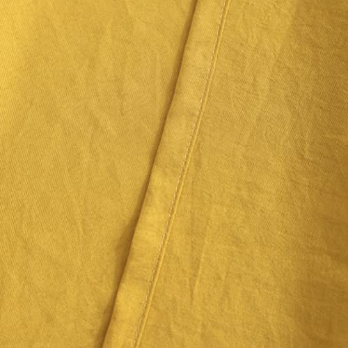 Flxxie 4 Pieces Microfiber Toddler Bedding Set, Super Soft And Breathable Crib Sheet Set, Includes Quilted Comforter, Flat Top Sheet, Fitted Sheet, Envelope Pillow Case For Boys And Girls, Yellow #TOP5