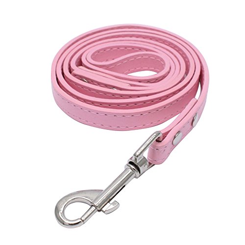 Pinkcream Collare per guinzaglio in pelle PU per