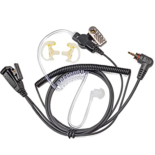 Oreillette radio confortable en silicone HYS anti fatigue pour utilisateurs Motorola SL4000