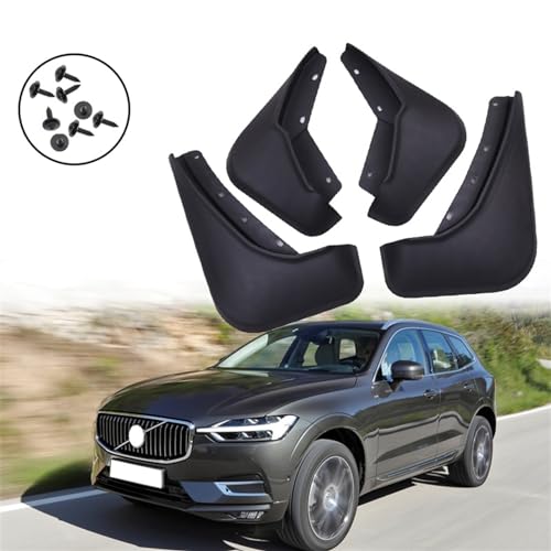 Garde-boue voiture Volvo XC60 évite les éclaboussures et impacts avant arrière