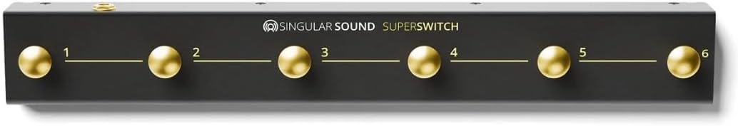 SuperSwitch for use with BeatBuddy 2 Drum Machine and Aeros Loop Studio