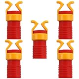 Anneome 5Pcs Woodworking Screw Gripper Clamps Small Screw Fixing Holders for Workbench Precision Holding Tools