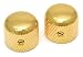 Allparts MK-3150-002 Short Gold Dome Knobs