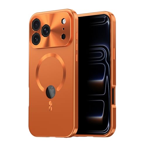Doulings Magnetic Full Body Protection for iPhone 17 Pro/18 Pro,Orange