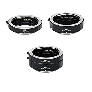 JJC RF Mount Auto Focus Macro Extension Tube Set for Canon EOS RP EOS R Full Frame Mirrorless Camera and Canon RF Mount Lenses,Great Tool for Macro Photography