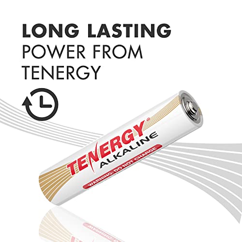 Tenergy 1.5V AAA Batteries, High Performance Alkaline AAA Non-Rechargeable Battery for Clocks, Remotes, Toys & Electronic Devices, 24 Pack - Thumbnail 2