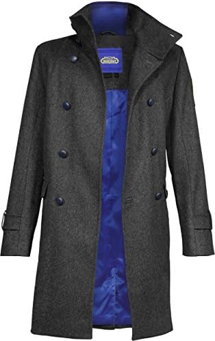 Musterbrand World of Warcraft Men Wool Coat Dawn of Stormwind Grey