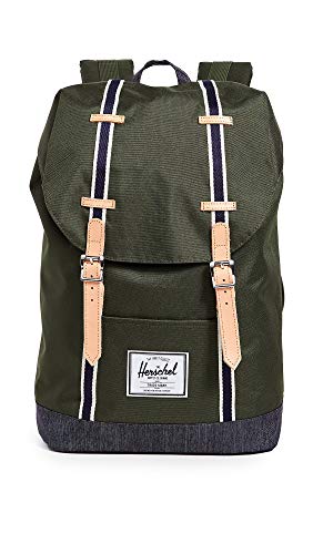 Herschel Retreat Classics Rucksack Unisex, Negro (Black)