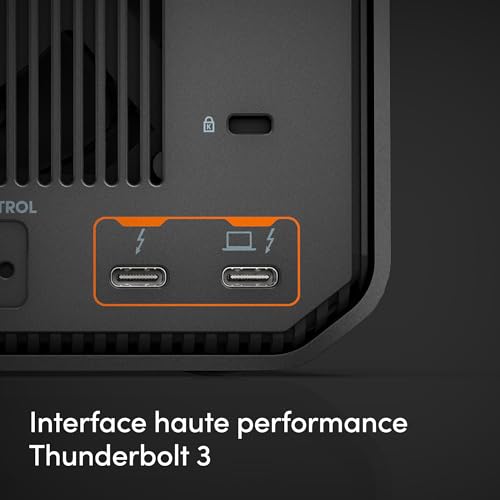 SanDisk Professional 12TB G Raid Mirror Raid Disque pour Ordinateur de Bureau de Classe Entreprise Thunderbolt 3 40Gbps jusqu'à 260 MB/ Disque Ultrastar 7 200 ToursMinute à 'intérieur - vue 6