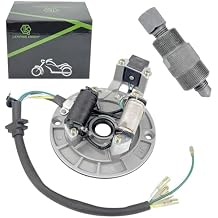 Ignition Magneto Stator Coil Plate and Flywheel Puller for 50 70 90 110 125cc Taotao Kazuma SSR Baja ATV Quad Dirt Kick Bike 4 Wheeler
