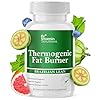 Thermogenic Fat Burner Brazilian Lean, Weight Loss Pills for Women, Waist Trimmer & Supplements for Bloating for Women & Men, 60 Capsules