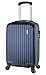TravelCross Philadelphia 20'' Carry On Lightweight Hardshell Spinner Luggage - Dark Blue